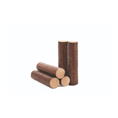 SPARK Holzbriketts rund 960 kg Palette (96 x 10 kg), aus Buchenholz, ohne Zusätze